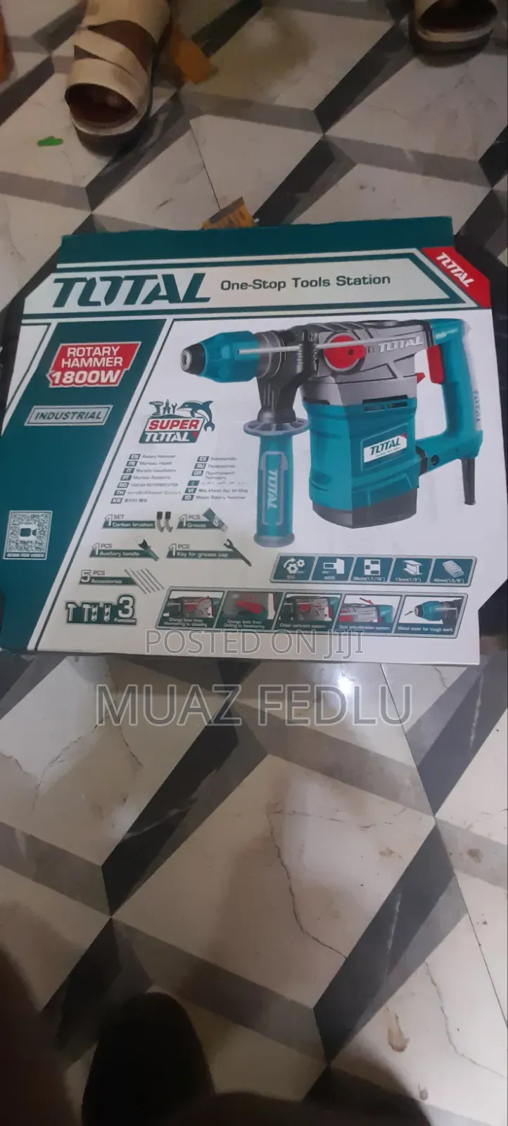Total Rotary Hammer 1800w
