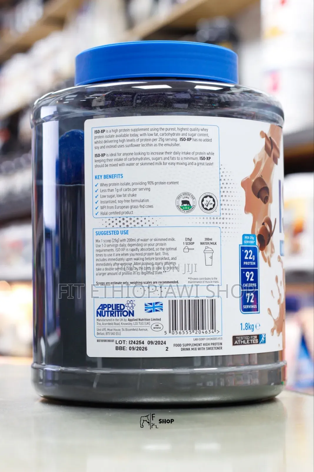 Applied Nutrition Iso-Xp Whey Protein Isolate (1.8kg)
