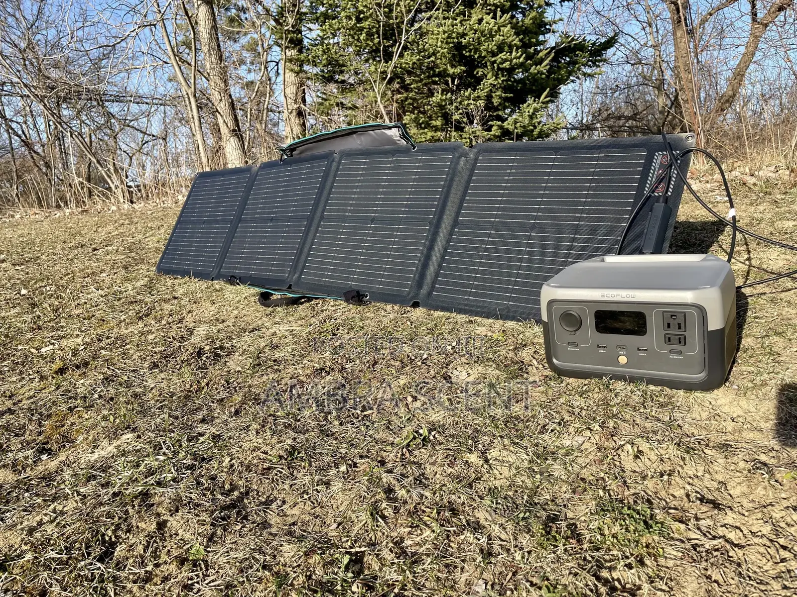 Ecoflow 110w Portable Solar Panel (Foldable Waterproof)