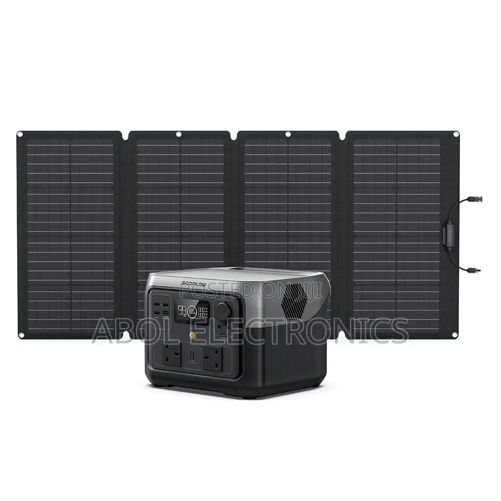 Ecoflow 110w Portable Solar Panel (Foldable Waterproof)