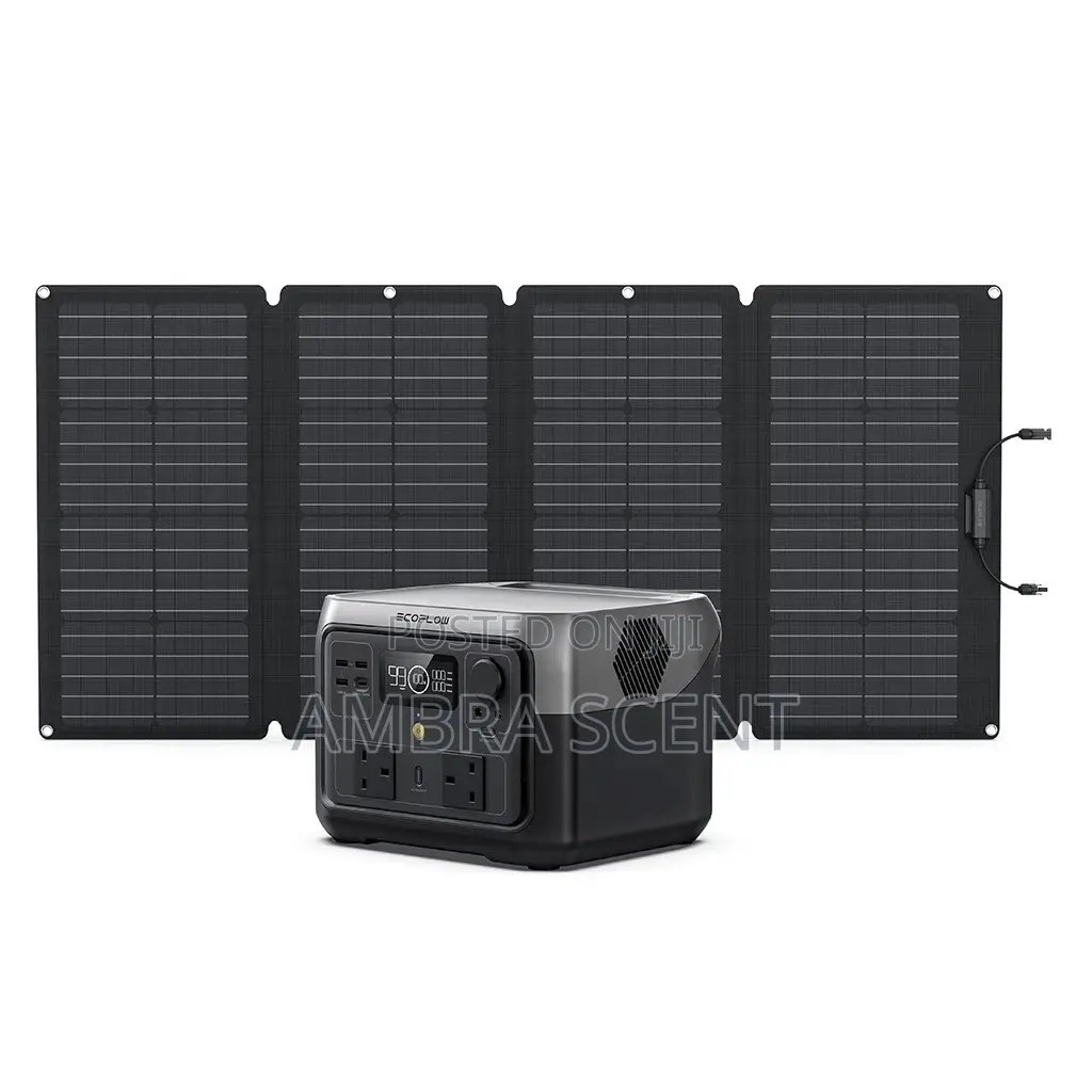 Ecoflow 110w Portable Solar Panel (Foldable Waterproof)