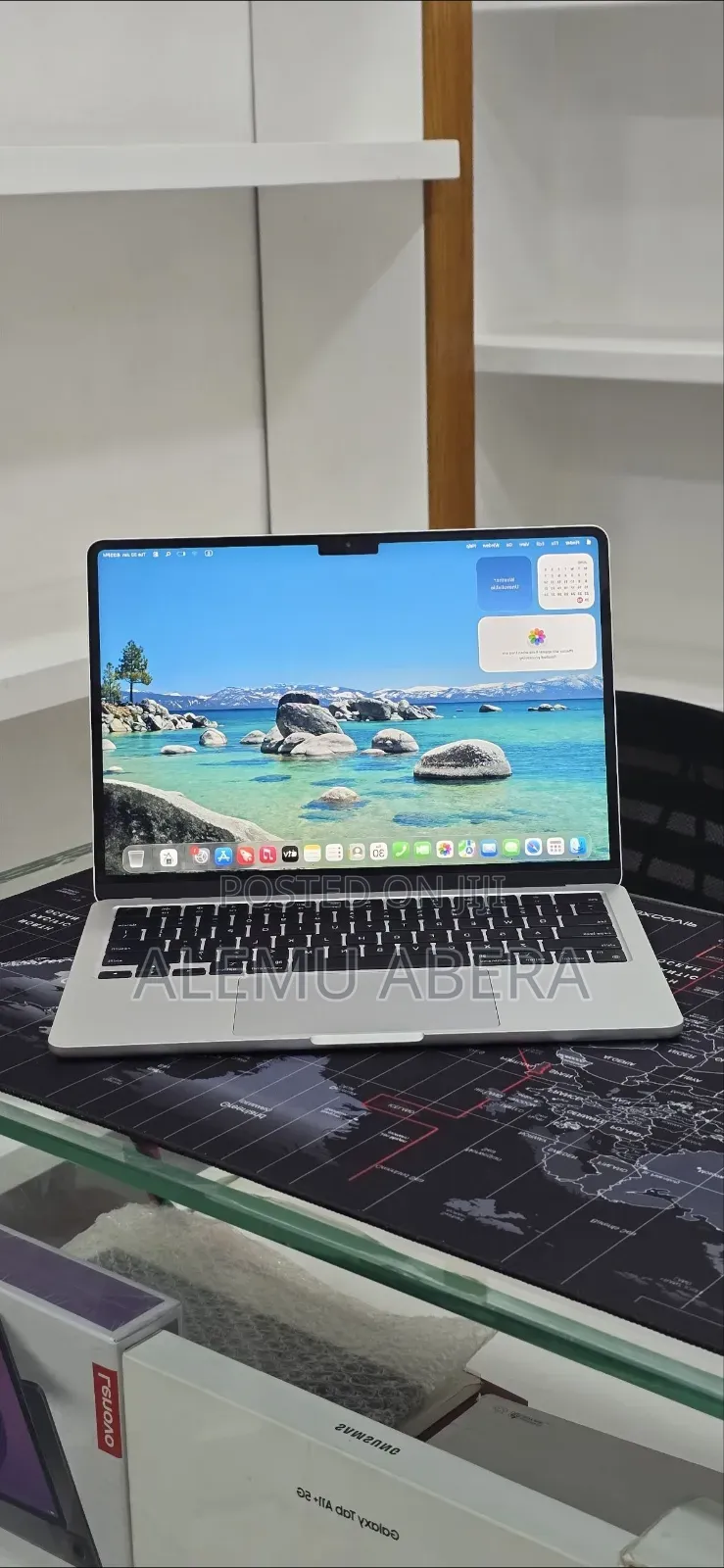 New Laptop Apple MacBook Air 2024 M3 16GB Apple M3 SSD 256GB