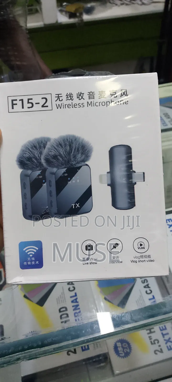 F15-2 Wireless Dual Microphone