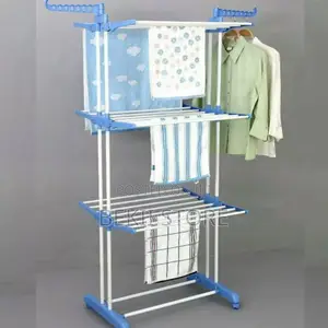 ዘመናዊ 3 ደረጃ የልብስ ማድረቂያ (Three Layer Clothes Drying Rack)