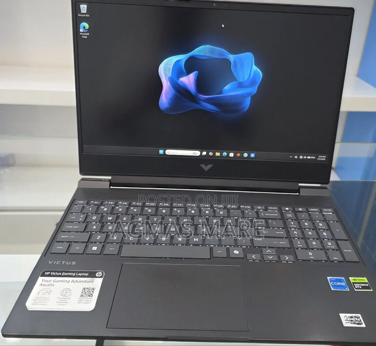 New Laptop HP Victus 15 16GB Intel Core i5 SSD 512GB