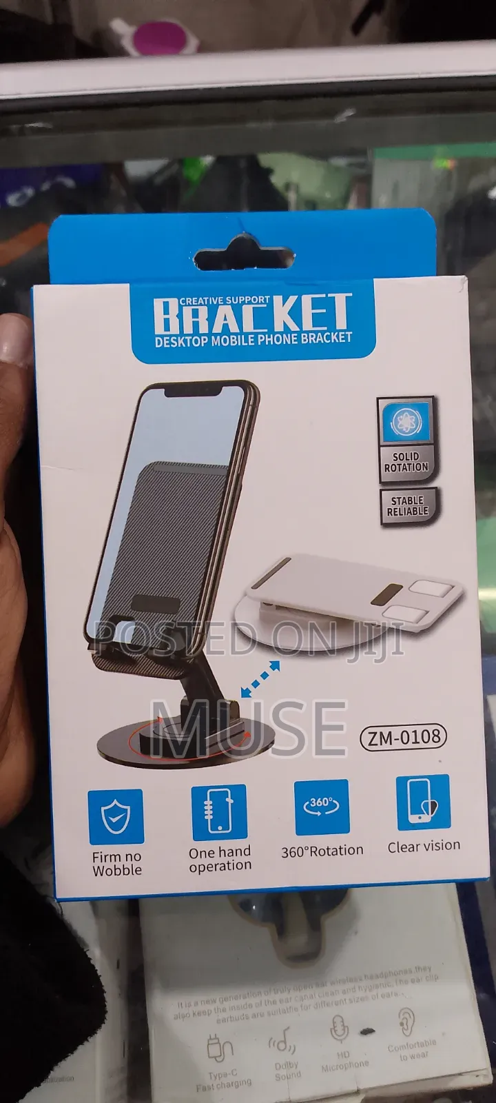 360° Rotating Folding Phone Holder