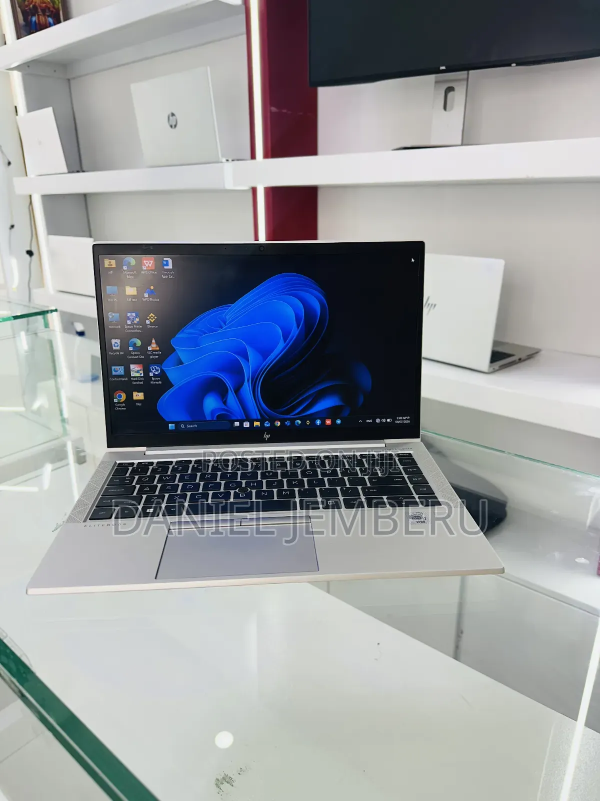 New Laptop HP EliteBook 840 G7 16GB Intel Core i7 SSD 512GB
