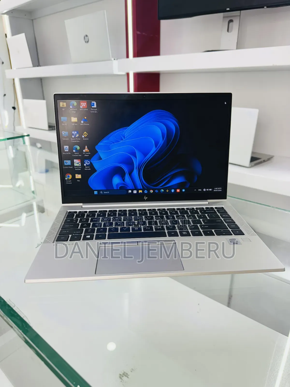New Laptop HP EliteBook 840 G7 16GB Intel Core i7 SSD 512GB