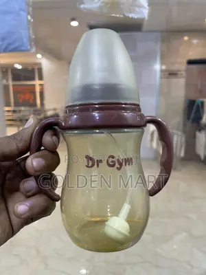 Premium Dr Gym Baby Feeding Bottle With Handles