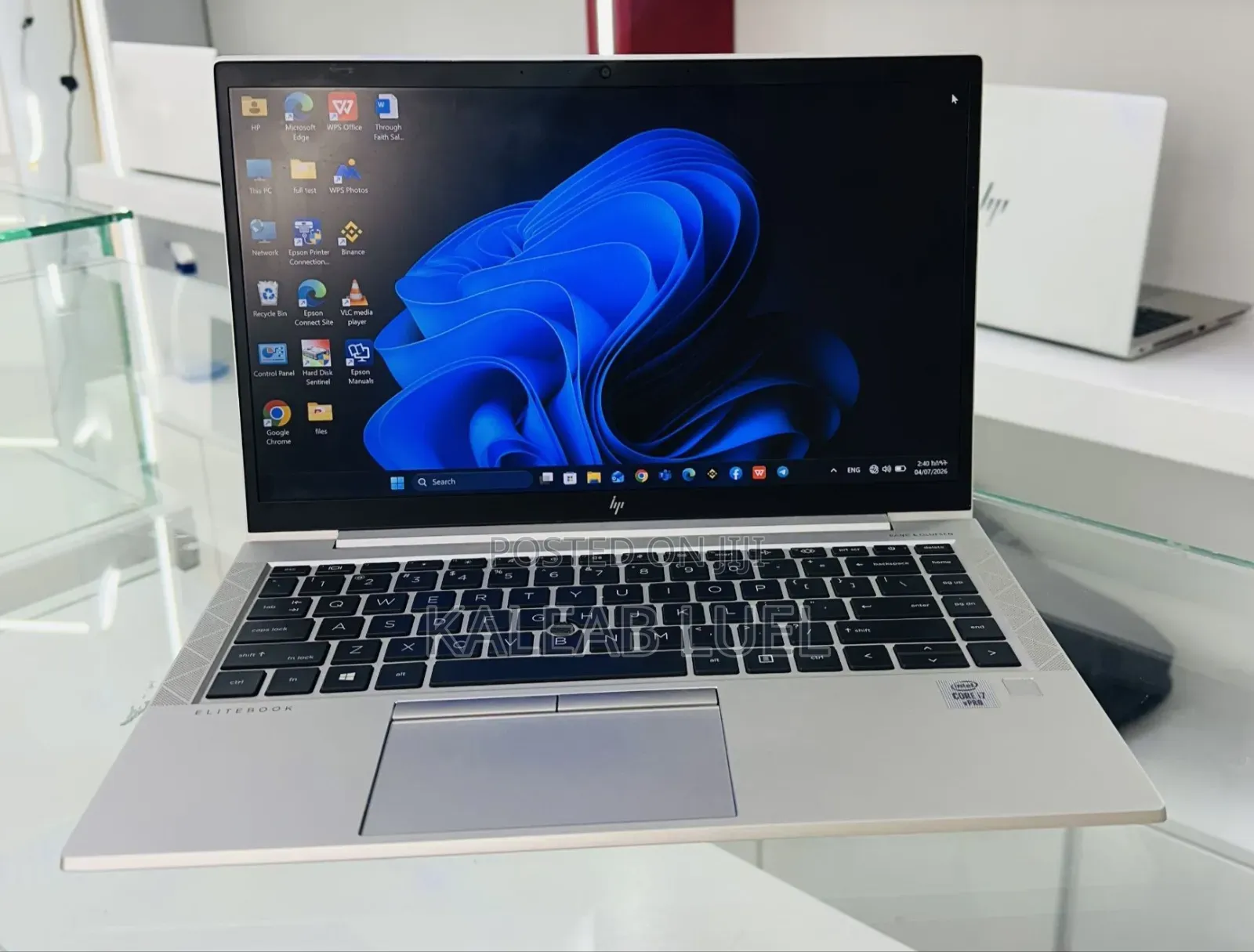 New Laptop HP EliteBook 840 G7 16GB Intel Core i7 SSD 512GB
