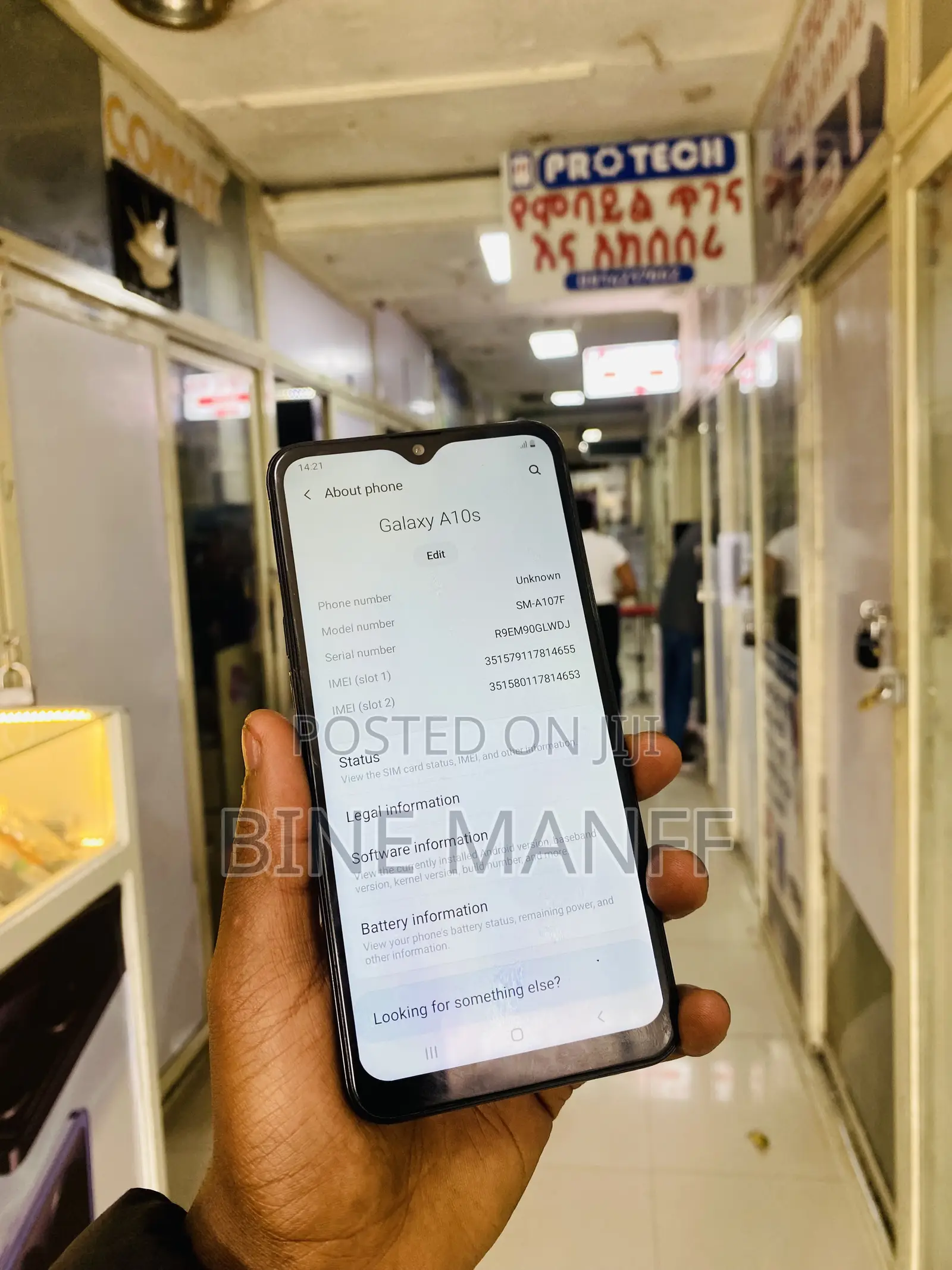 Samsung Galaxy A10s 32 GB Black