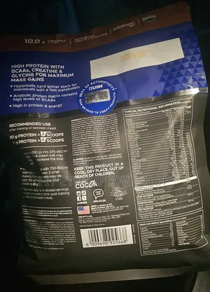 Hypebolic Mass Gainer 2kg (27scoops)