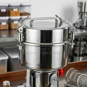 3500g Commercial Electric Coffee Grinder – Stainless Steel High-Speed