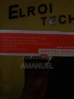 D2 Led Live Streaming Light