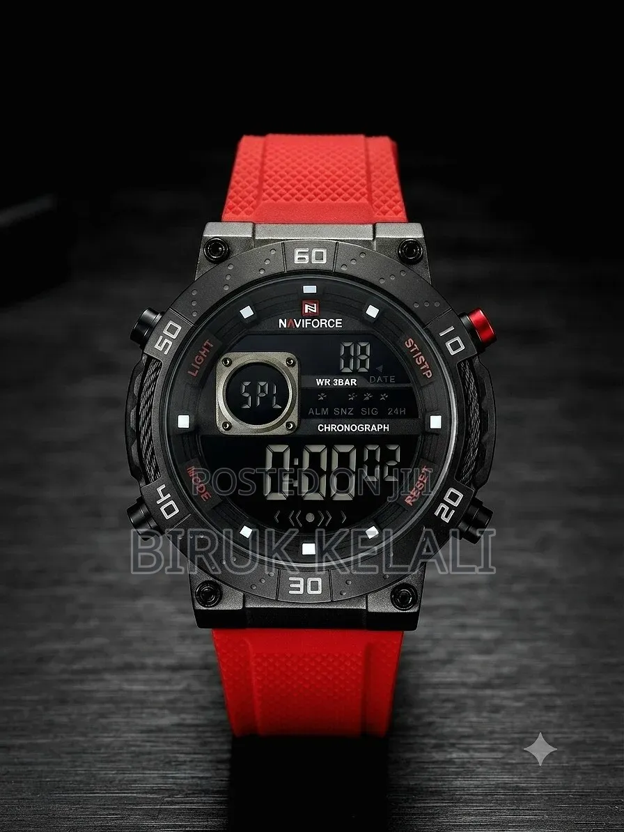 Naviforce Nf9241t Military Outdoor Sport Watch Featuring a Durable