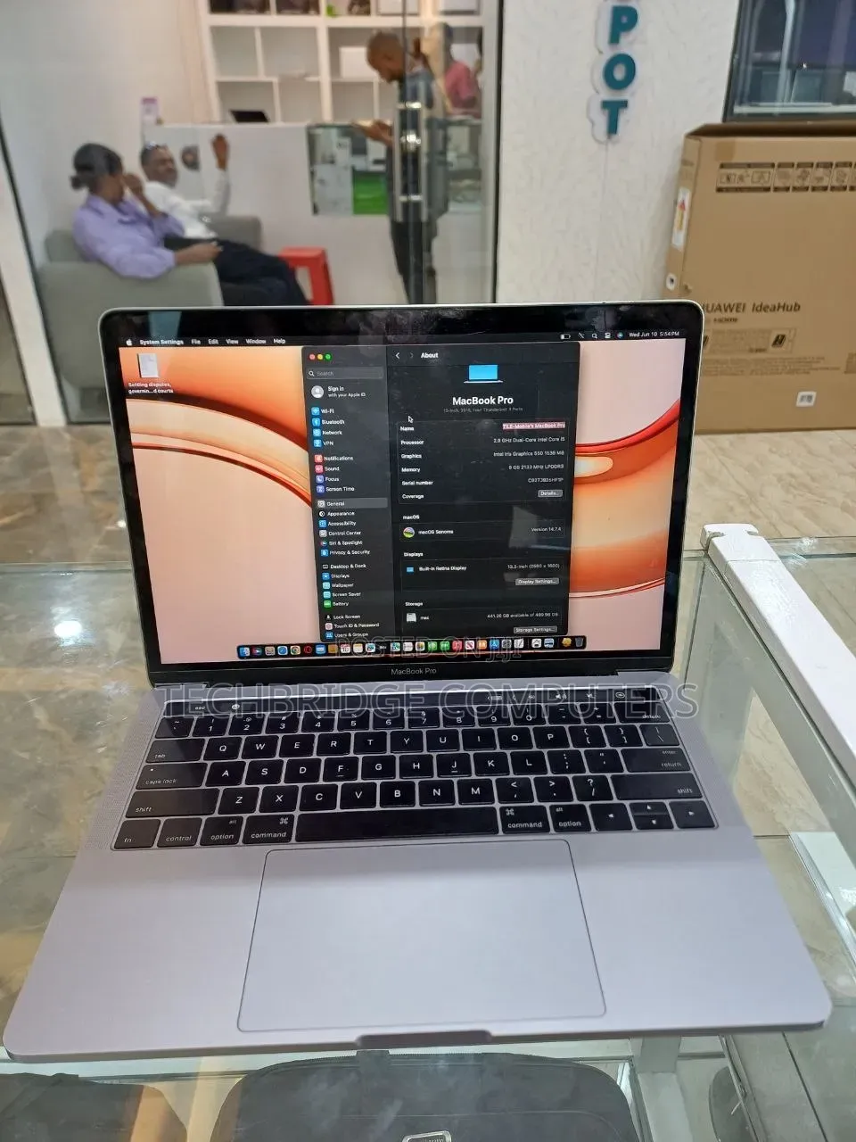 Laptop Apple MacBook Pro 2016 8GB Intel Core i5 SSD 512GB