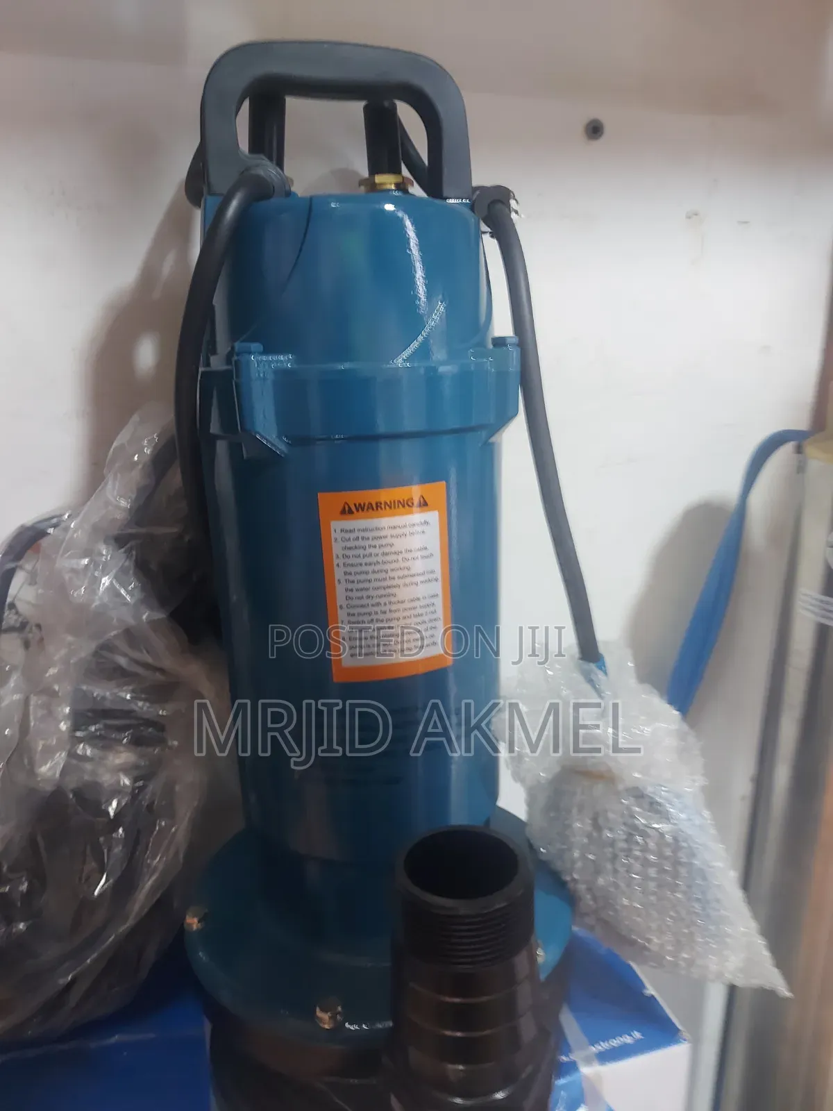Aquastrong 1.5 Hp Sunmersible Pump Hmax 27m