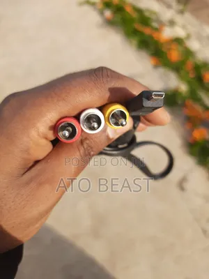 Nikon Eg-cp16 Audio Video Cable, To Connect Nikon Coolpix Cameras