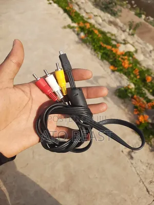 Nikon Eg-cp16 Audio Video Cable, To Connect Nikon Coolpix Cameras