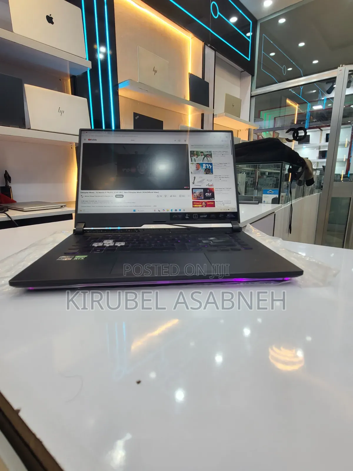 New Laptop Asus ROG Strix G15 16GB AMD Ryzen 7 SSD 512GB