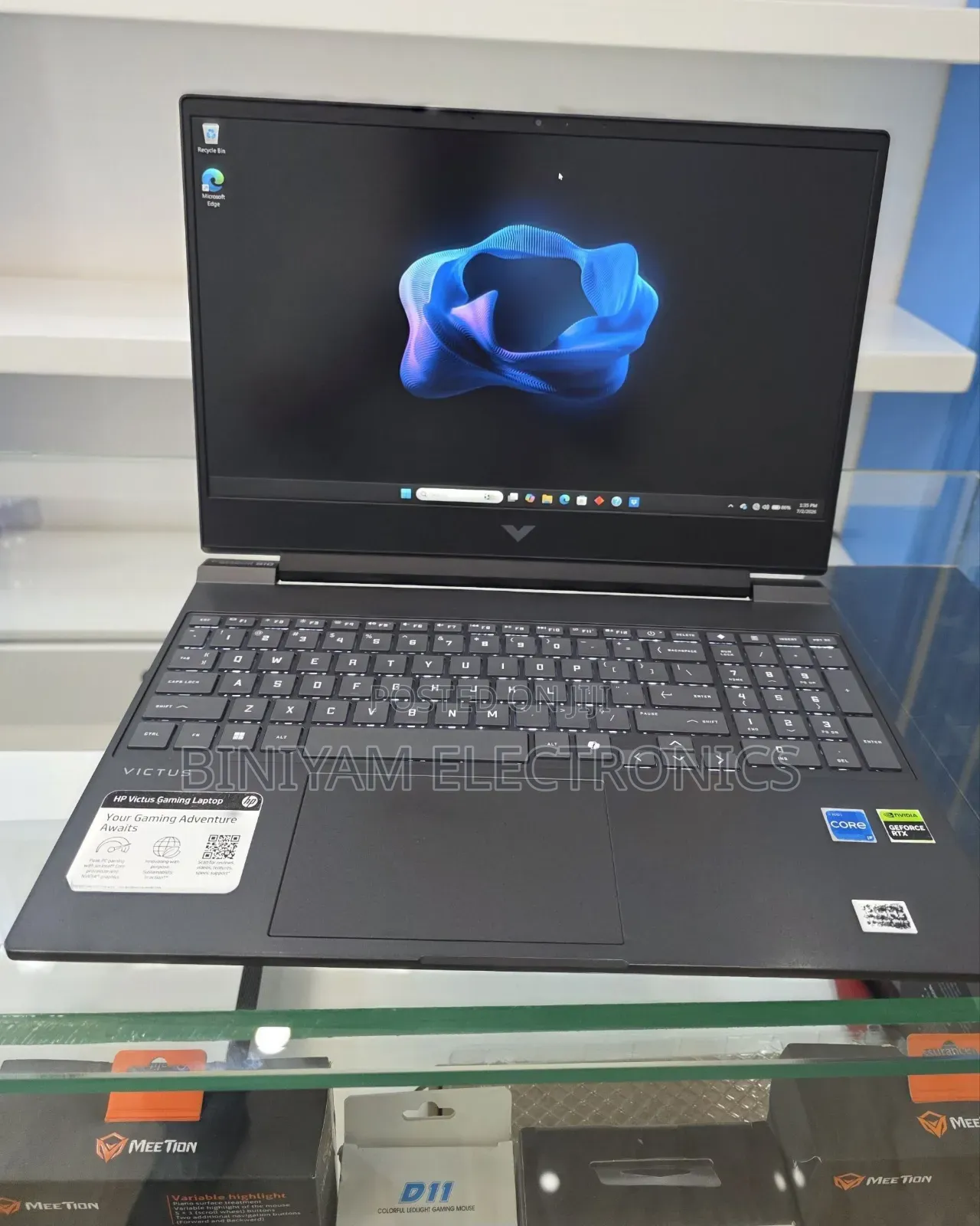 New Laptop HP Victus 15 16GB Intel Core i5 SSD 512GB