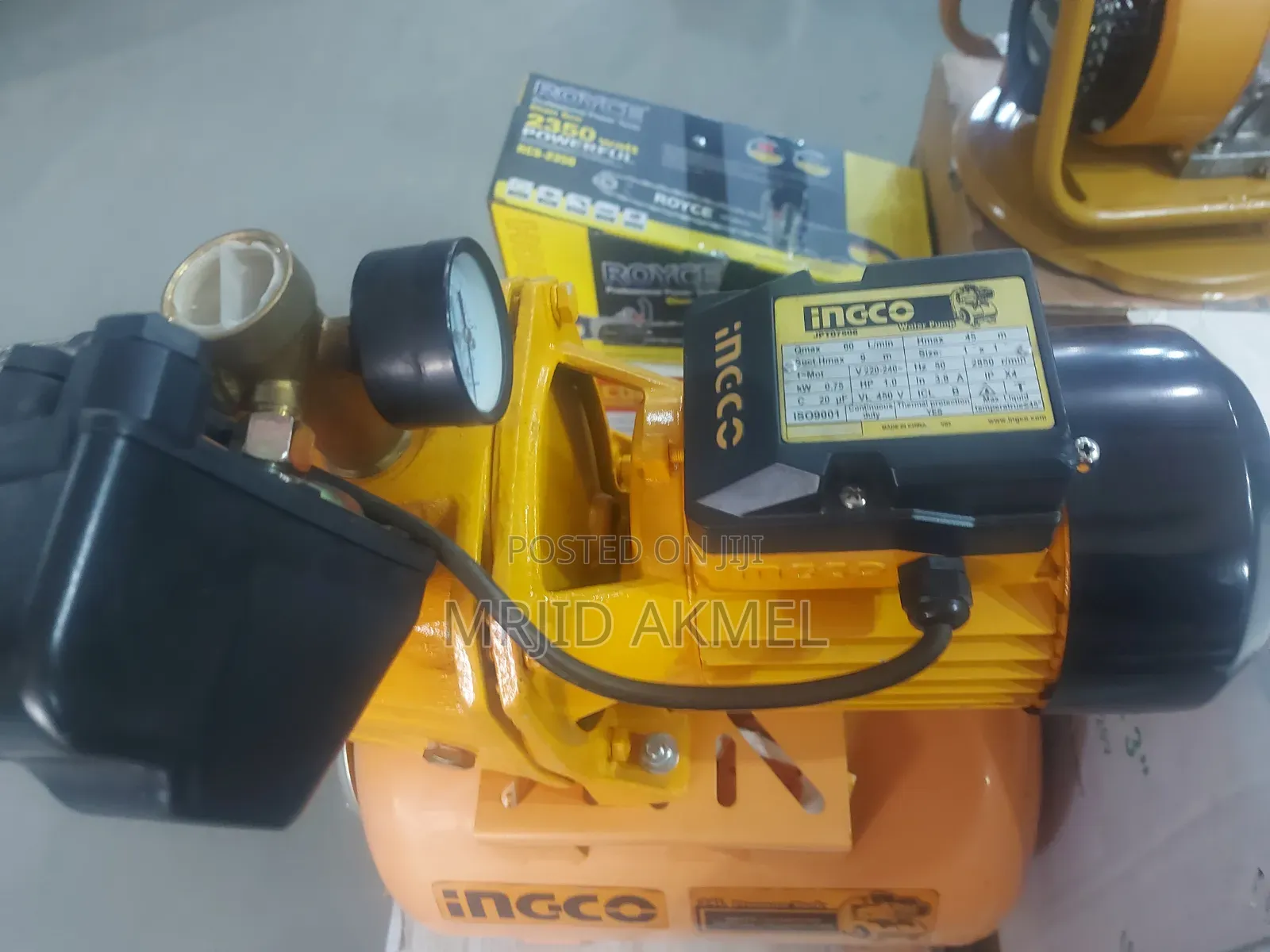 Automatic Self Priming 1hp Jet Pump220v Hmax 51m