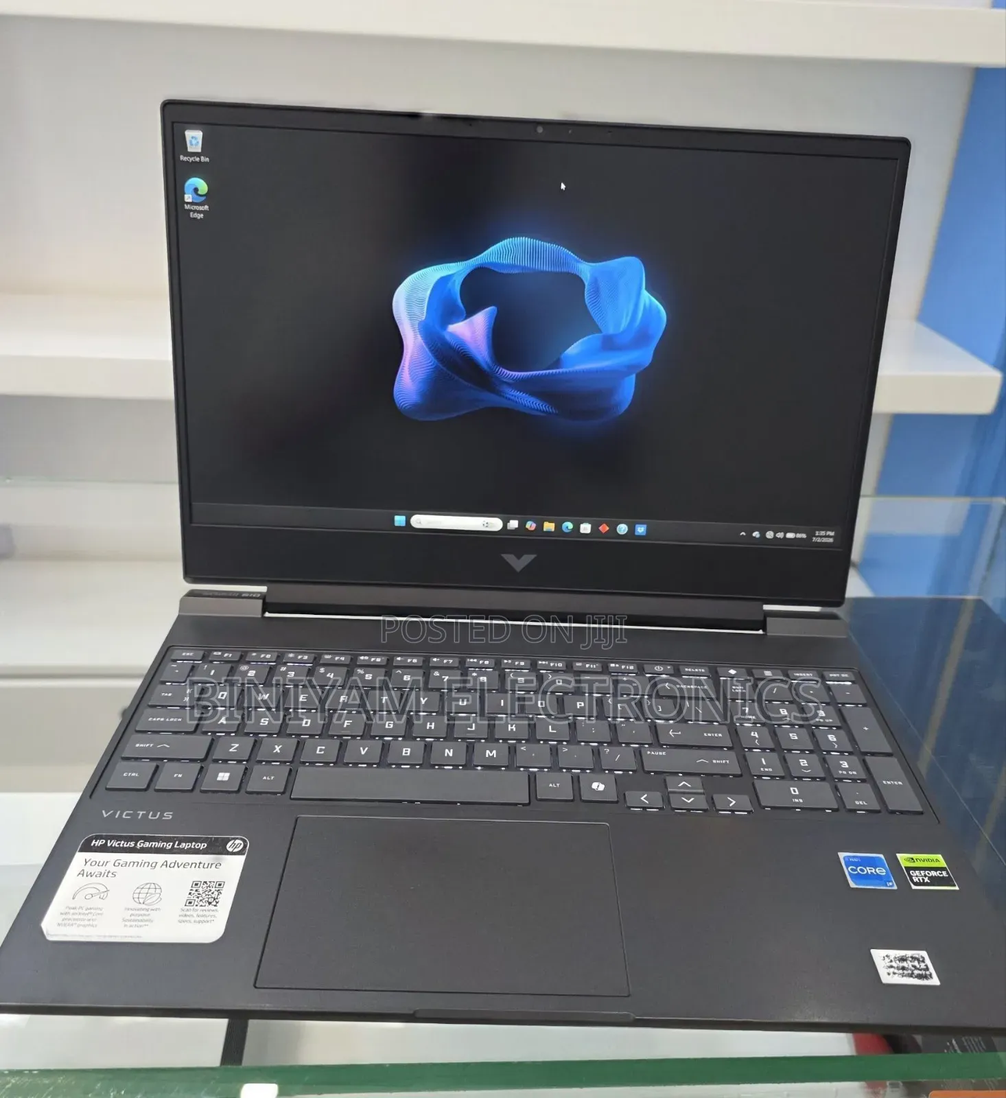 New Laptop HP Victus 15 16GB Intel Core i5 SSD 512GB