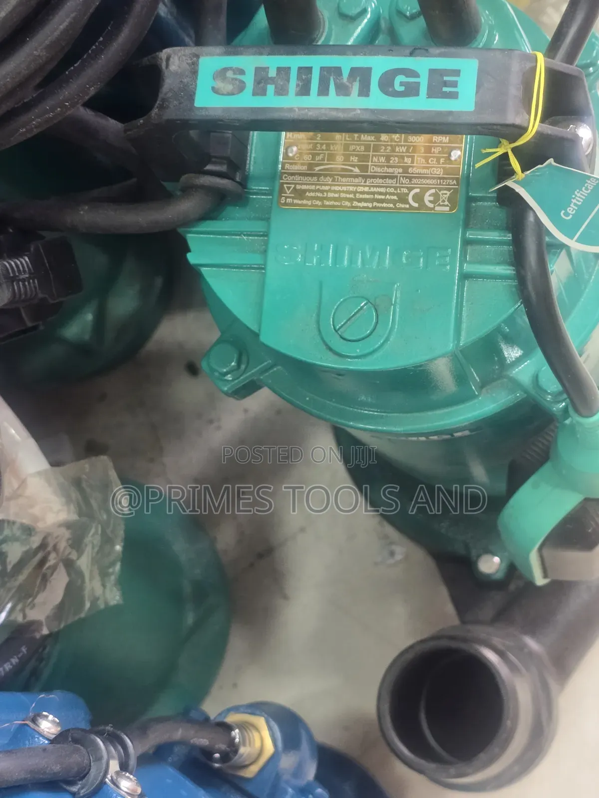 Shimge Submersible Water Pump |