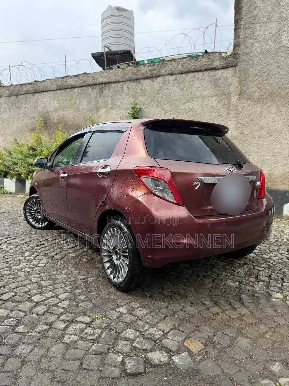 Toyota Yaris 2012 Red