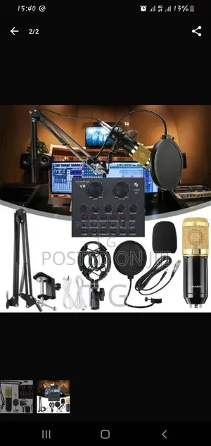 Jbl Wirless Mic & Wired Miic, Condenser Mic