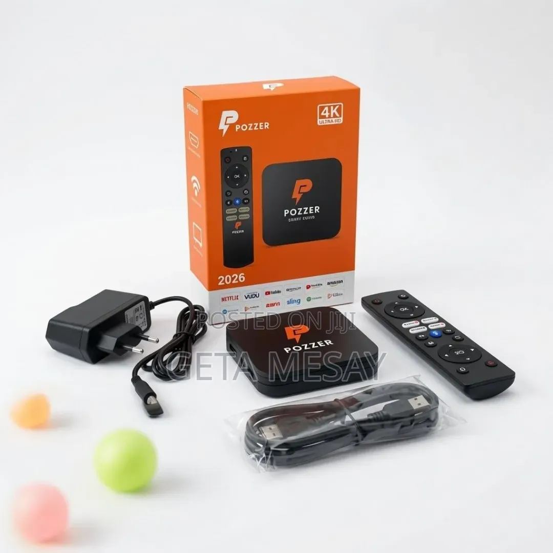 Pozzer 2026 Smart Tv Box | 128gb, 8gb Ram, Android 15.0