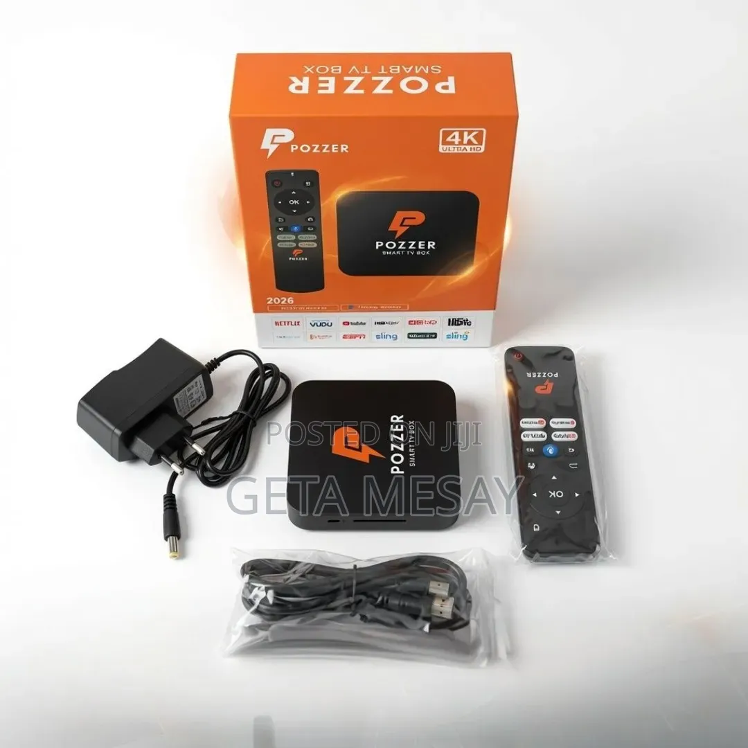 Pozzer 2026 Smart Tv Box | 128gb, 8gb Ram, Android 15.0