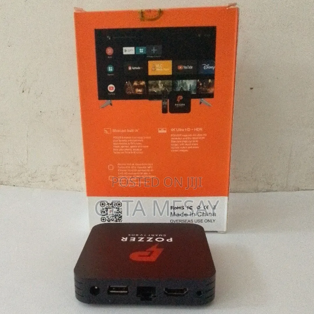 Pozzer 2026 Smart Tv Box | 128gb, 8gb Ram, Android 15.0