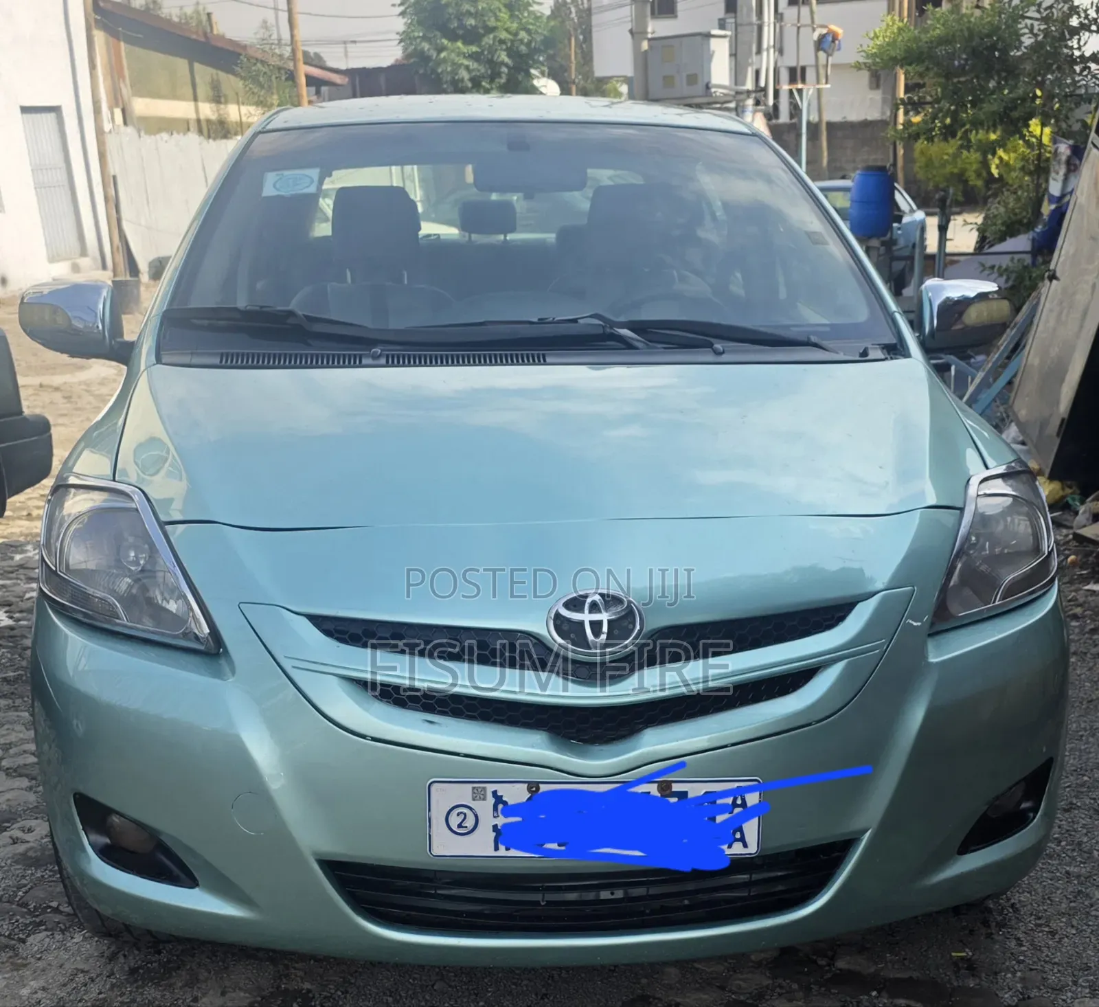 Toyota Yaris 2008 Blue