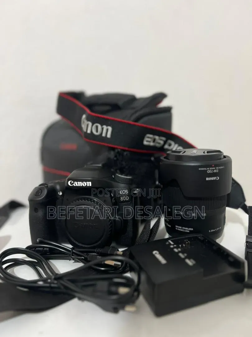 Canon 80d With 18-135mm Usm Lens