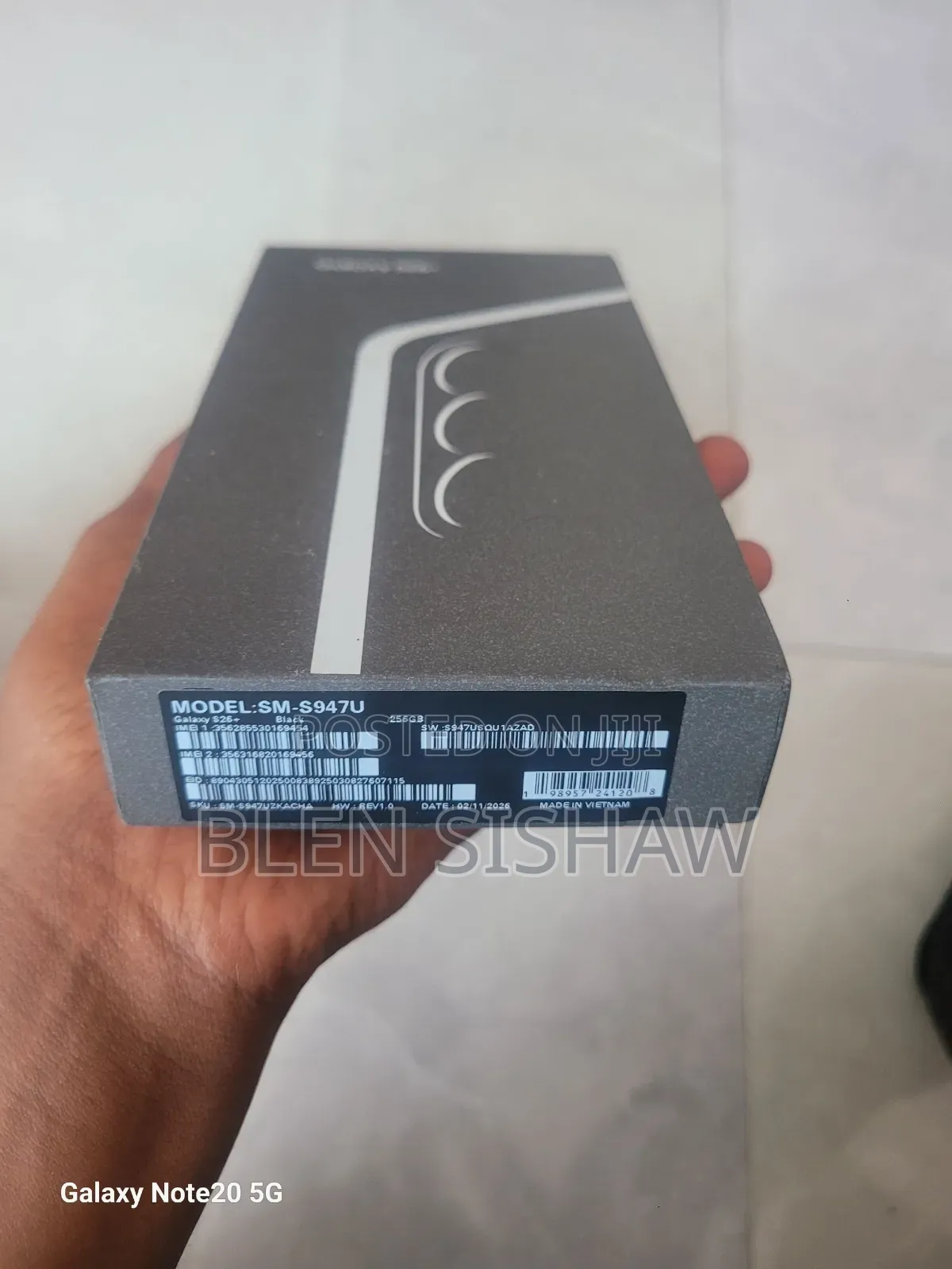 New Samsung Galaxy S26+ 256 GB Black