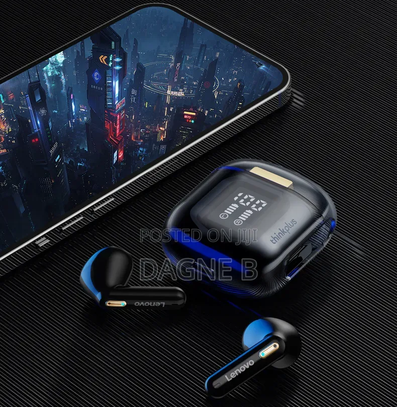 Lenovo Lp6 Pro Wireless Earbuds ሎኖቮ ብሉቱዝ ኤልፎን
