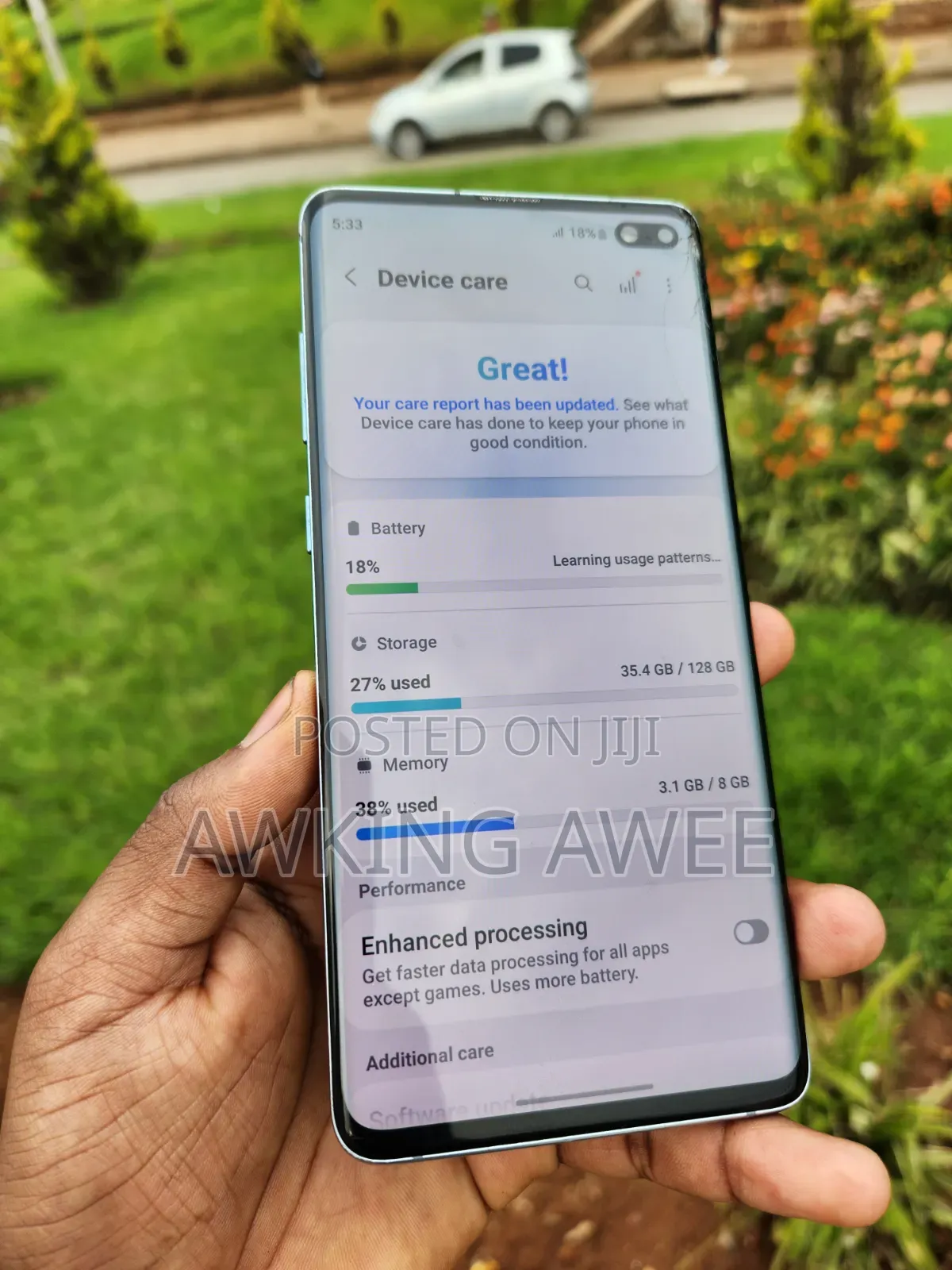 Samsung Galaxy S10 Plus 128 GB Blue