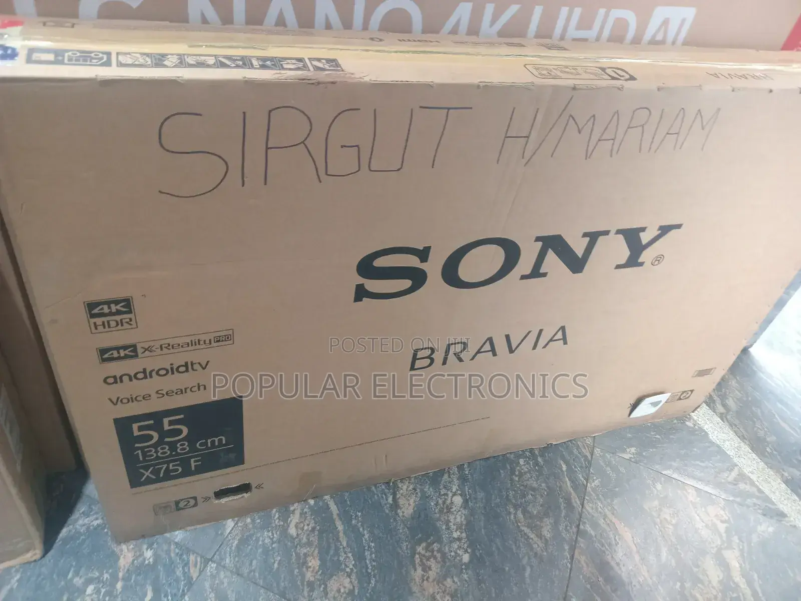 Sony 55inchi Tv Smart Android