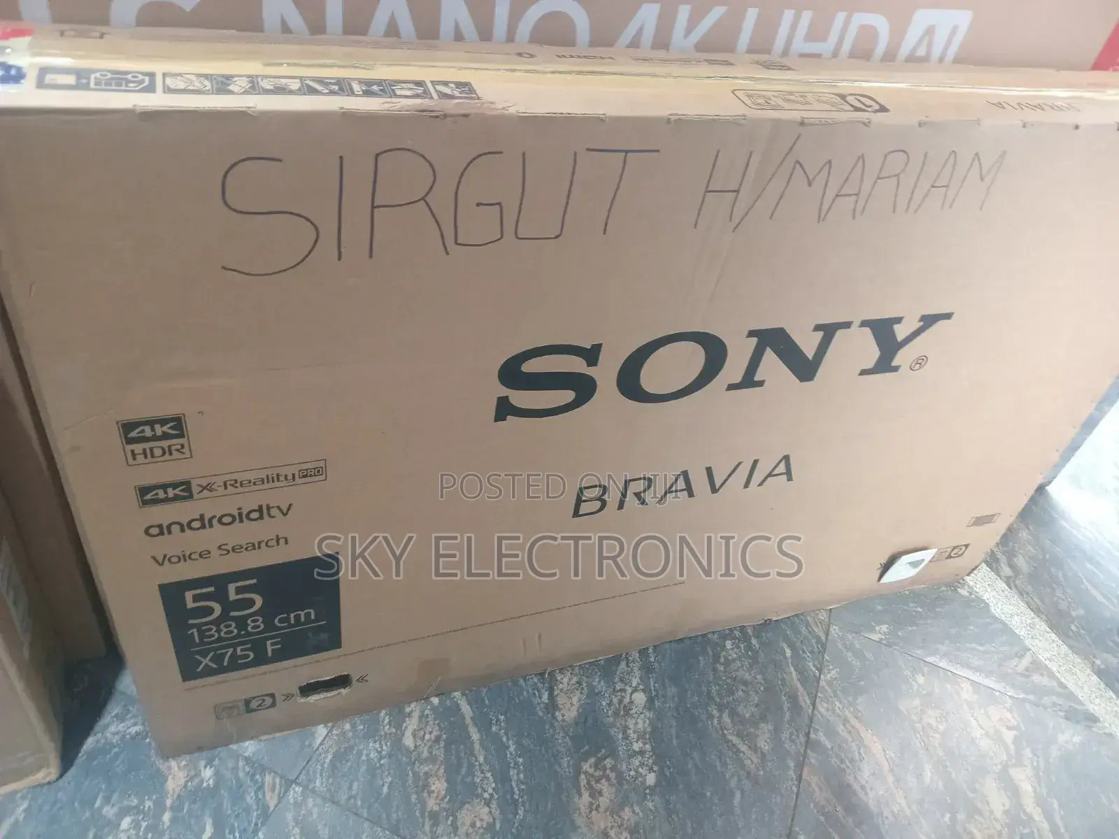 Sony 55inchi TV Smart Android