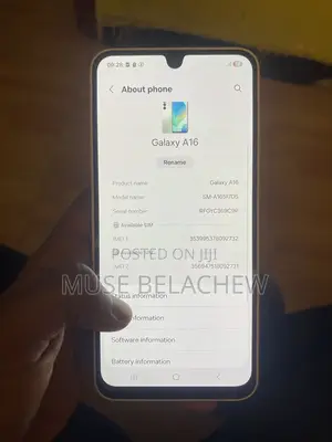 Samsung Galaxy A16 5G 128 GB Yellow