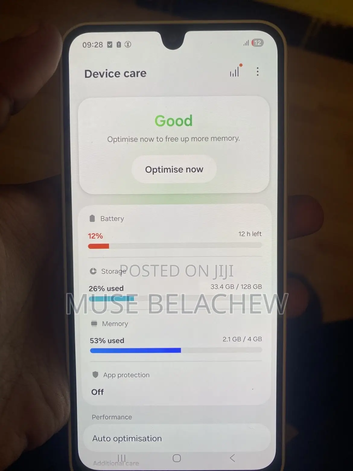Samsung Galaxy A16 5G 128 GB Yellow