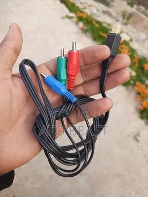 Component Video Cable Designed to Connect Camcorders, Televisions.