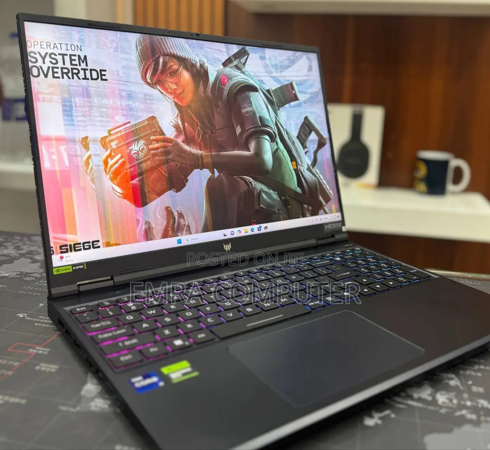 New Laptop Acer Predator Helios Neo 16 16GB Intel Core i9 SSD 1T