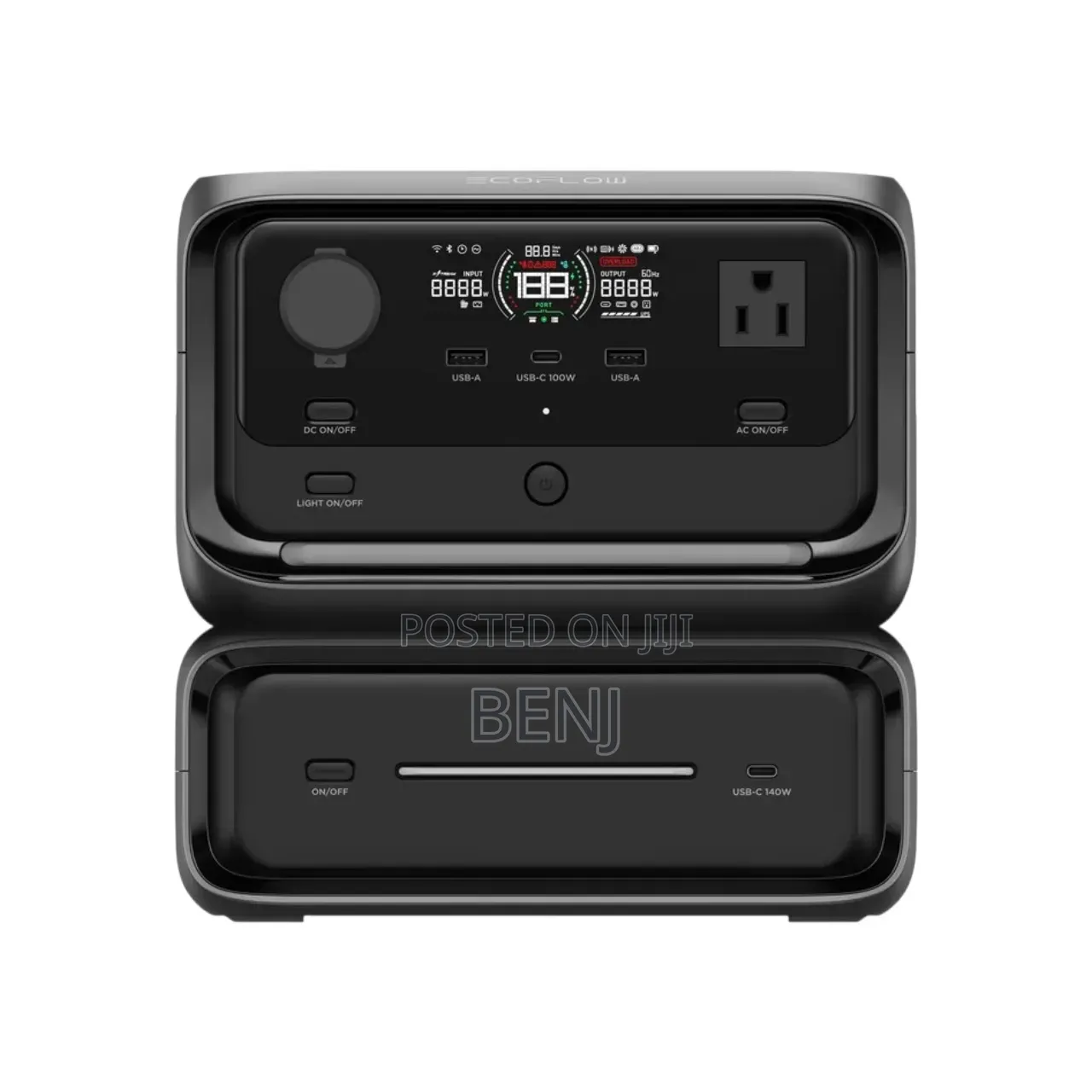 Ecoflow River 3 Plus Portable Power Station 286 Wh 600 W | Expandable