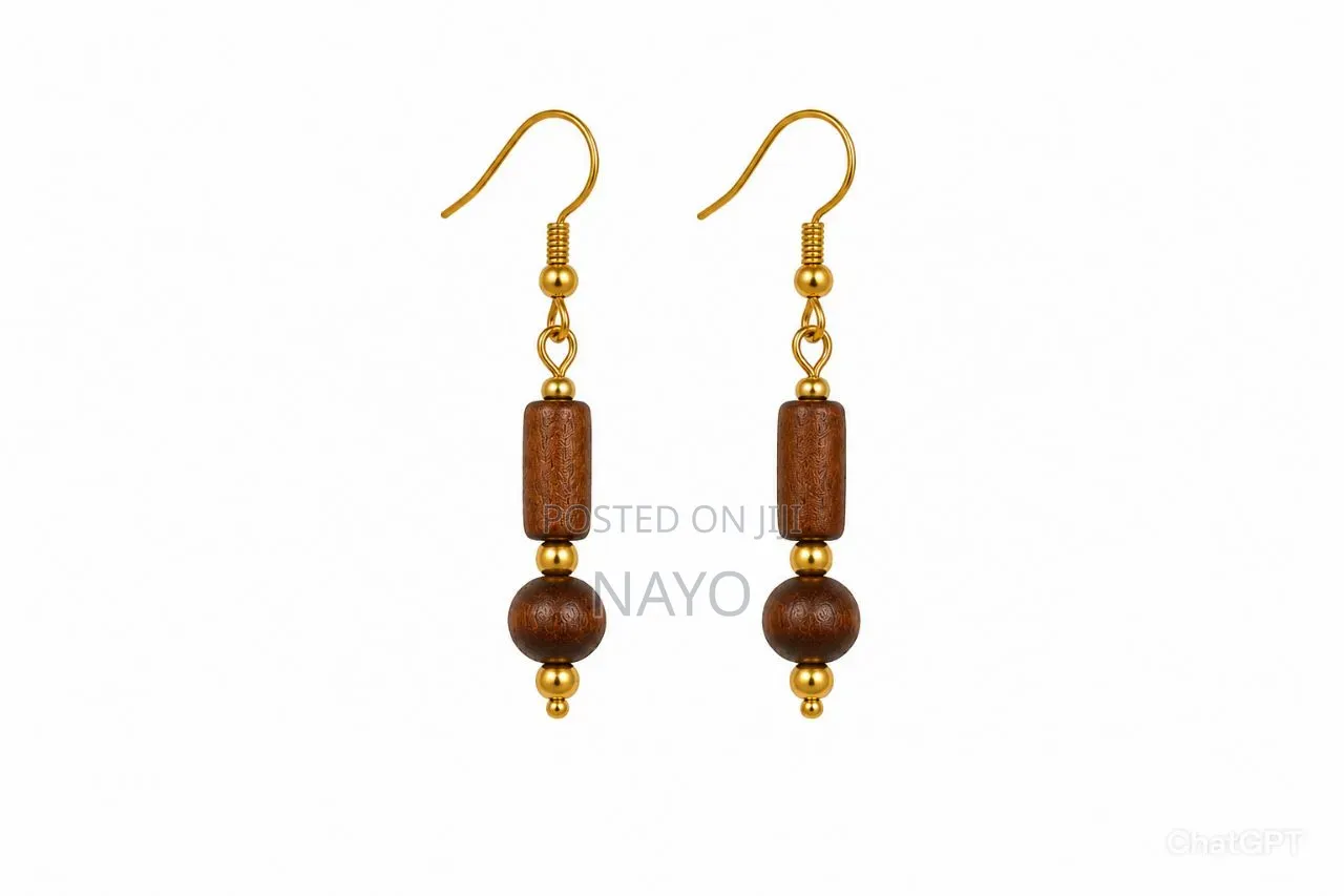 Wood Earring