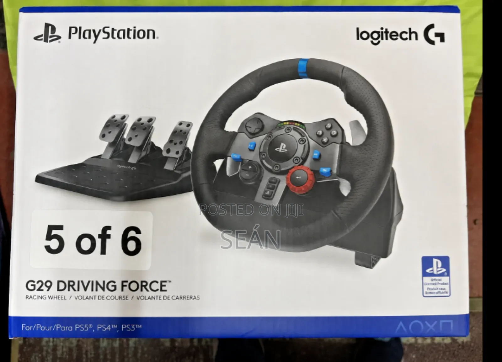Logitech G29 Racing Wheel 5/6