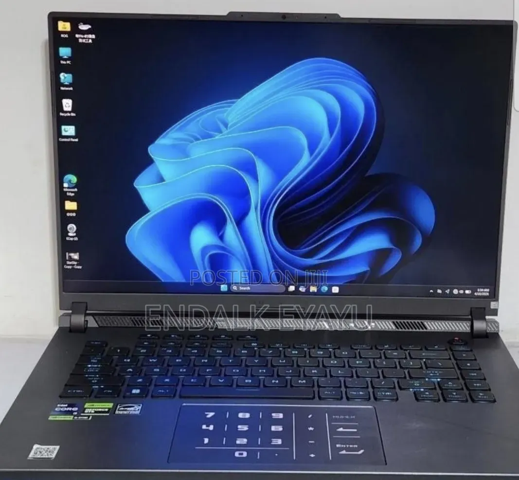 New Laptop Asus ROG Strix G16 G614 16GB Intel Core i9 SSD 1T