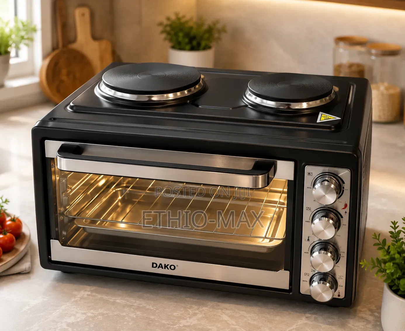 Dako Electric Mini Oven 45 Liter –Multi-Function Baking Cooking Oven