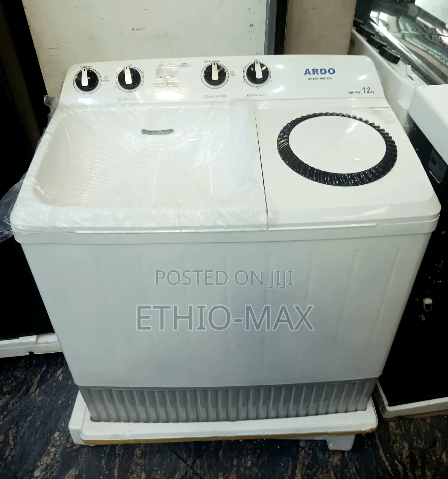 Ardo 12kg Washing Machine – Original Quality, Powerful Cleaning